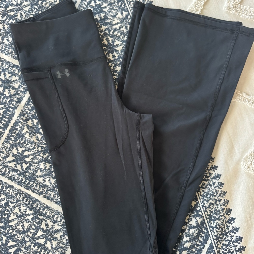 Under Armour Black Motion Flare Pants
